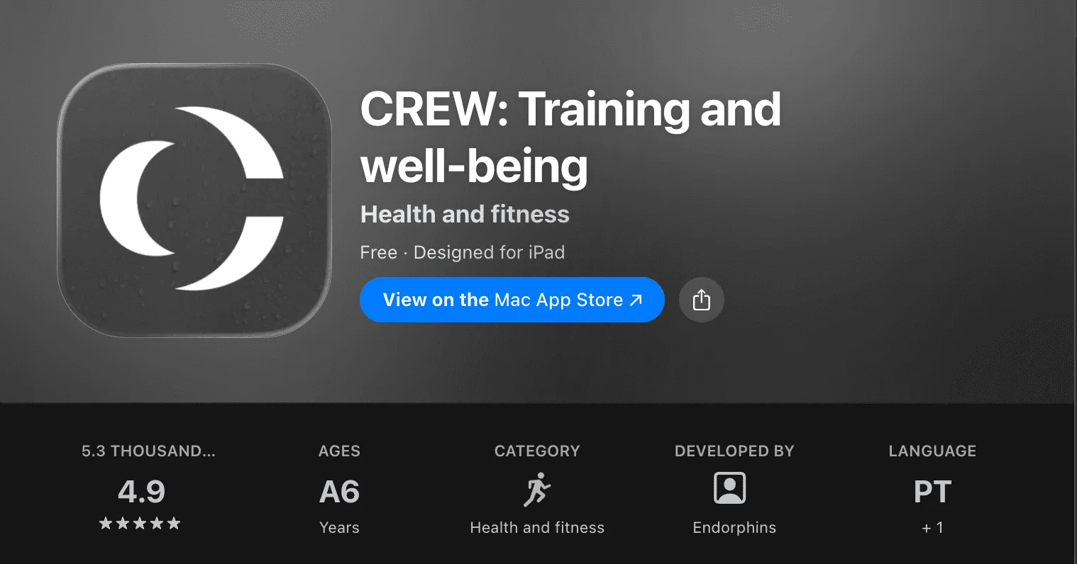 Avaliação na loja de apps 5