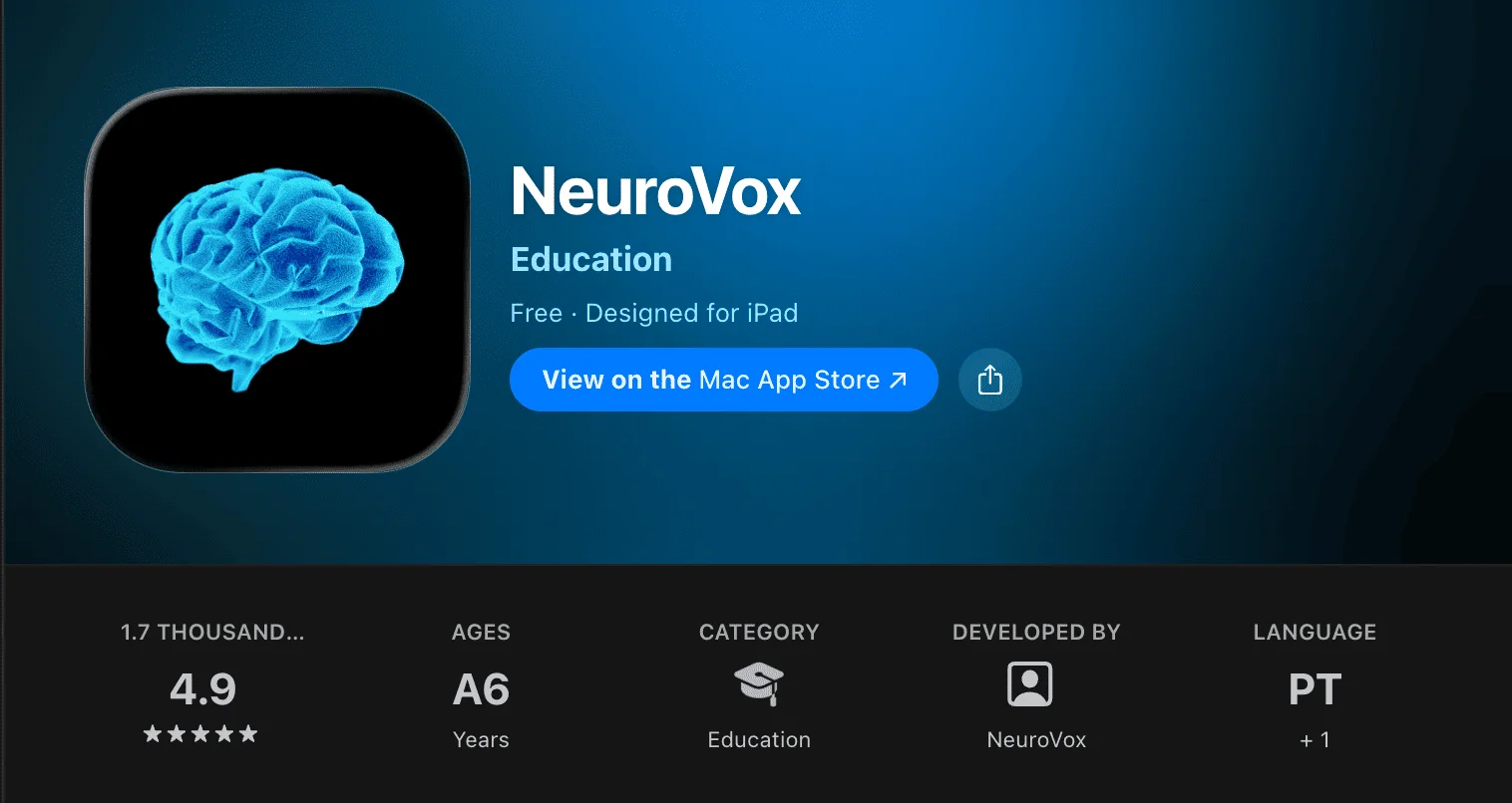 Avaliação na loja de apps 8