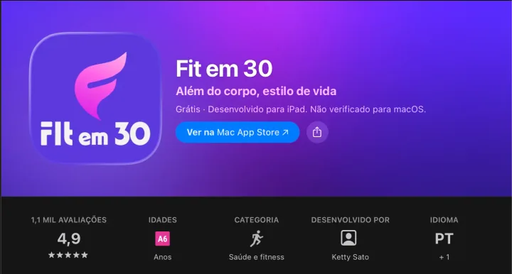 Avaliação na loja de apps 12