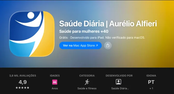 Avaliação na loja de apps 14