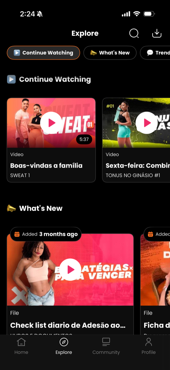 App screenshot